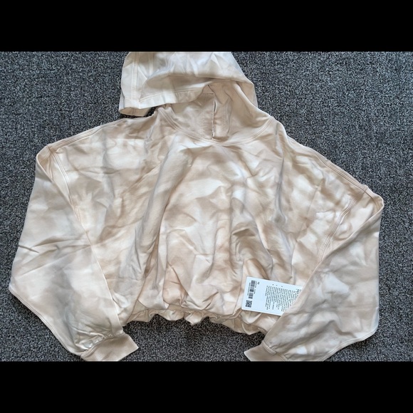Lululemon LA all yours bubble hem hoodie size 10 - Picture 2 of 13